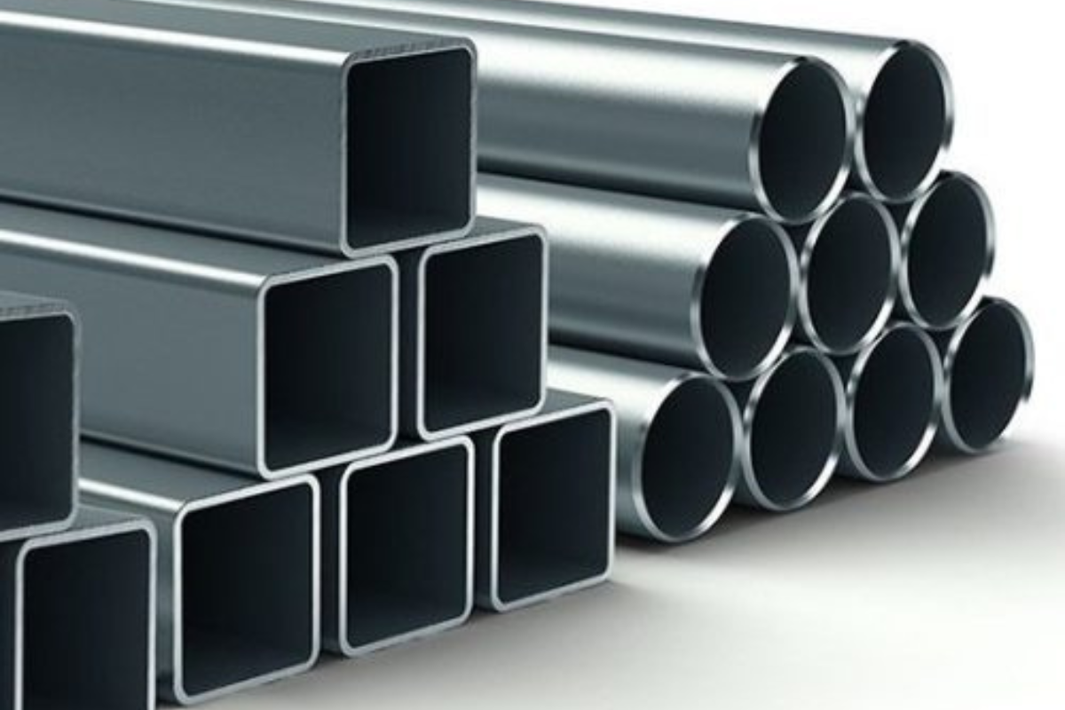Hình ảnh các loại ống thép đen Hoa Sen dạng tròn và vuông, bền chắc, phù hợp cho hệ thống dẫn khí, dẫn nước và kết cấu xây dựng.